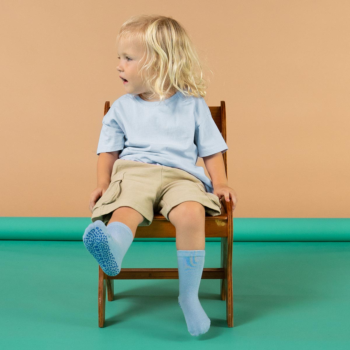 Kid's Sock 3PK - Blue Forest