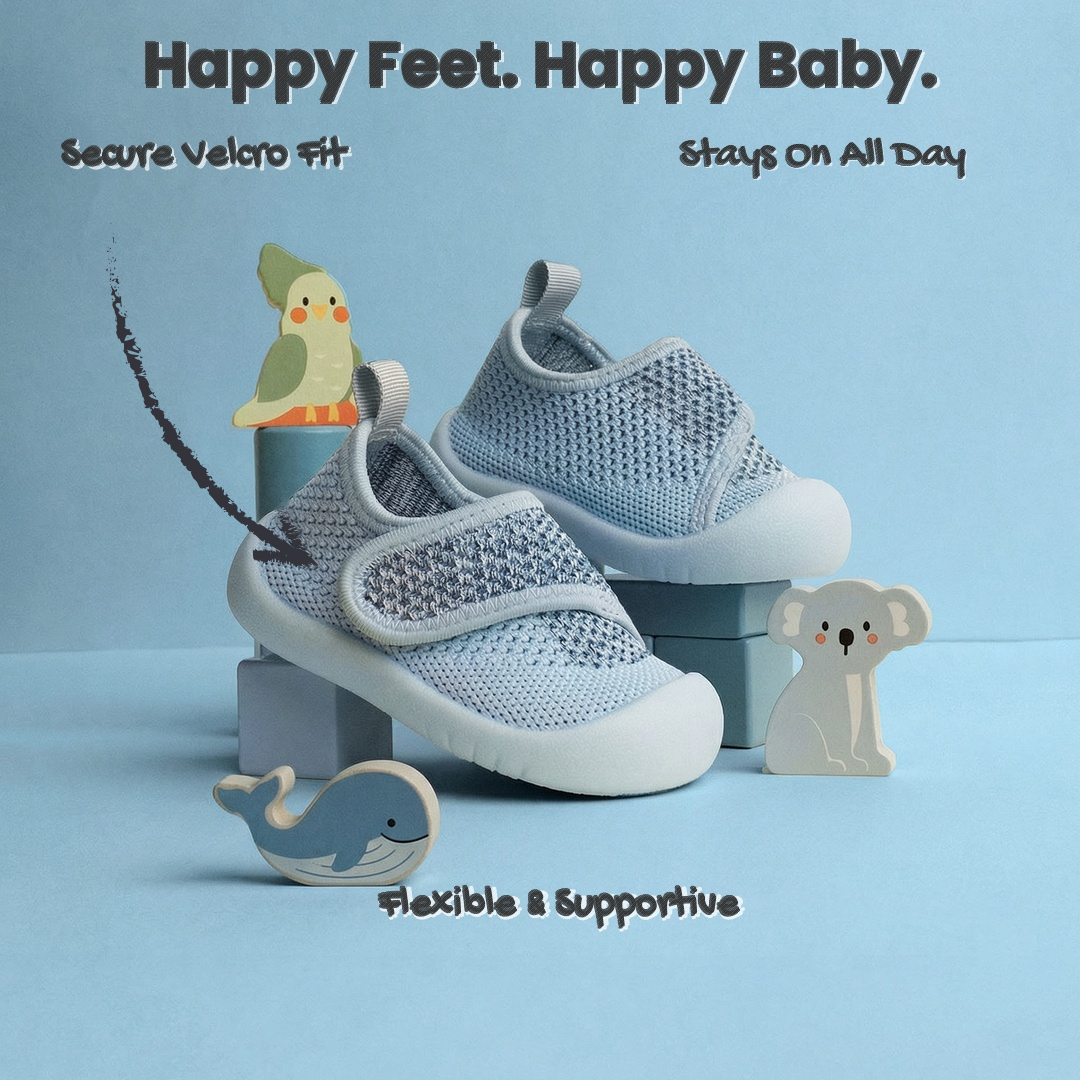 Tippy Velcro Sky Blue